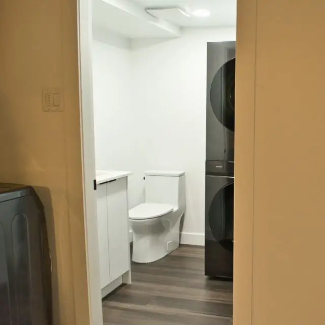 From gutted room transformed into a functional 3-piece bathroom—maximizing every inch with smart layout, clean finishes, and a fresh modern feel. 🚿
Any space can be reimagined!
#BathroomRenovation #BeforeAndAfter #HomeUpgrade #RenovationProject #basementrenovation